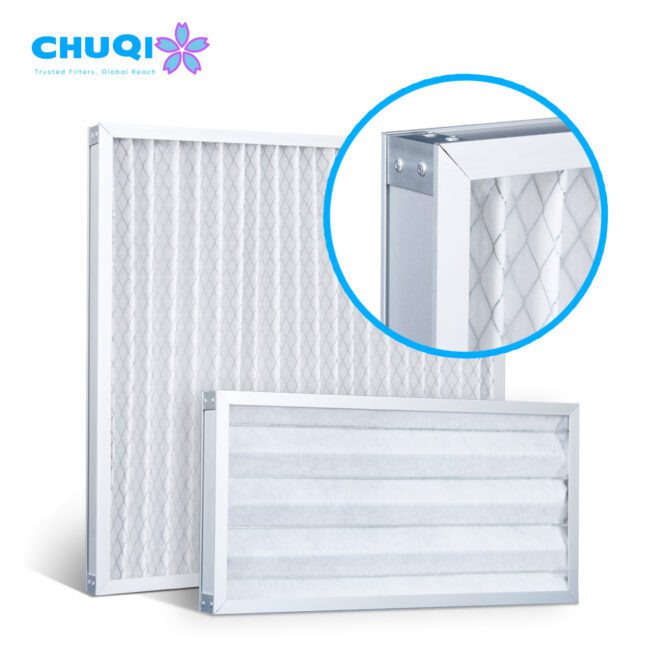 Flat Pleated Air Filter 2