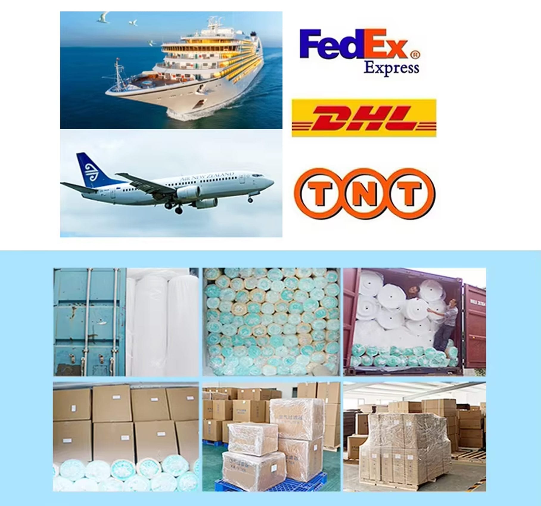 moisture proof vacuum sealing air filter rolls