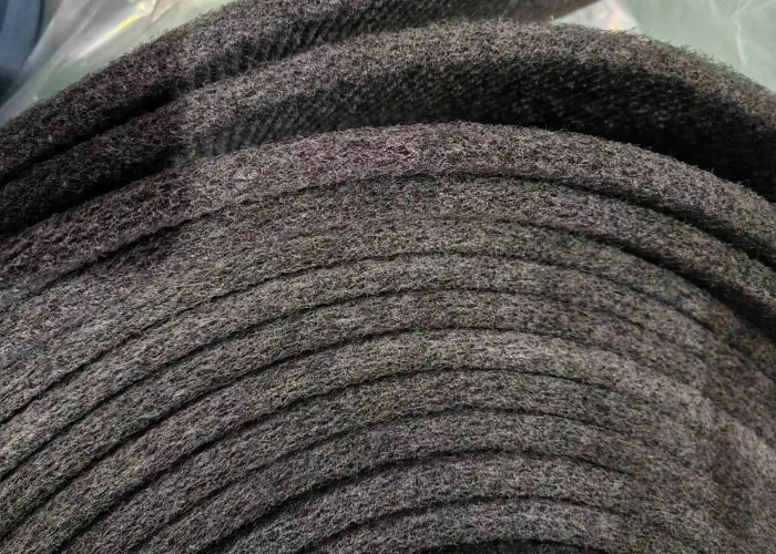 activated carbon impregnated fiber filter detail