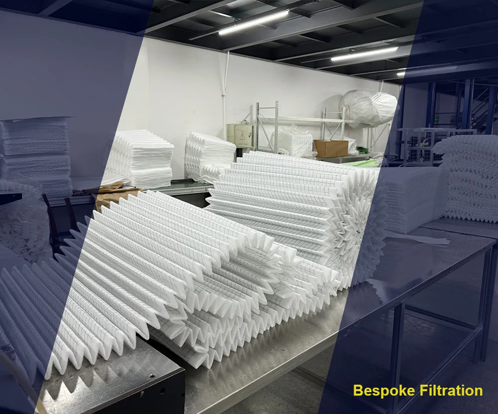 air filter factory workshop production line chuqi