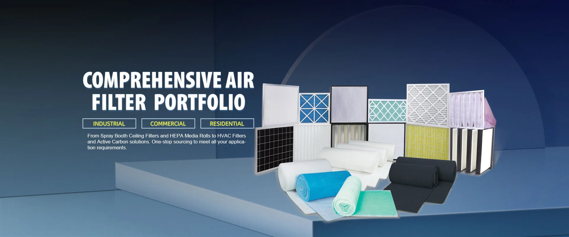 Industrial Commercial Hvac Air Filter Portfolio