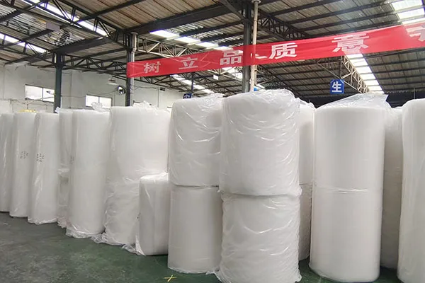 bulk ceiling diffusion media rolls warehouse storage