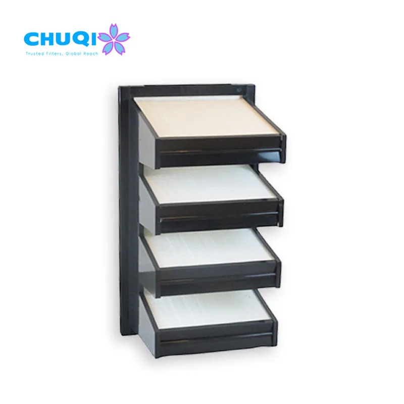 Specialty Air Filters chuqi w type rigid cell filter angled shot