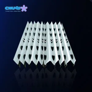 chuqi white accordion painting filter heart holes