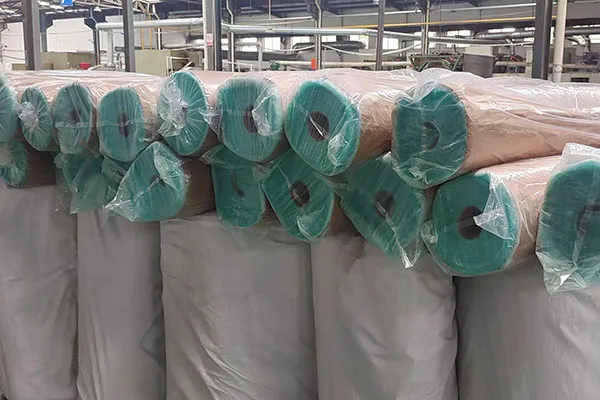 high capacity paint mist filter media stockpile