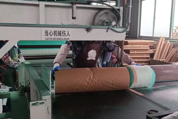 industrial filter media precision cutting process