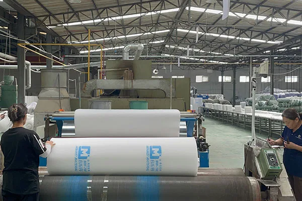 professional filtration media factory production floor