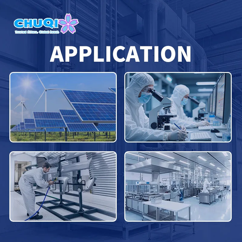 v bank filter industrial hvac cleanroom application