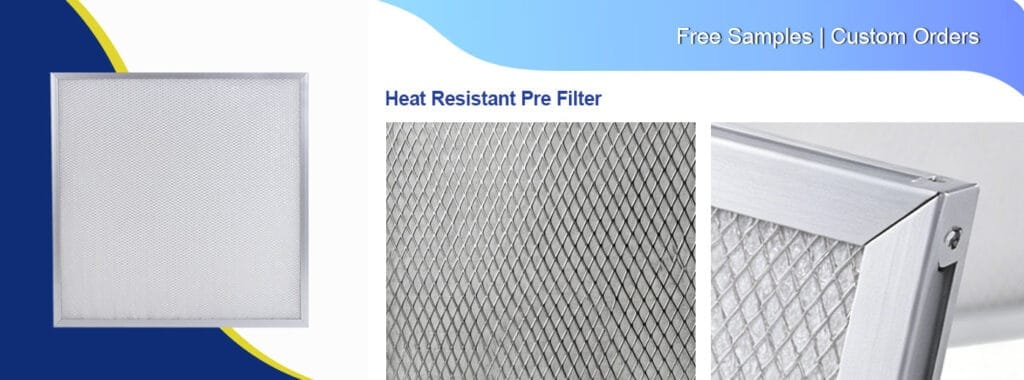 Thin Thickness Aluminum Frame Hvac Pre Filter 1024x380 1